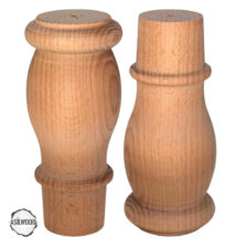 CNC Torna Ayak Doğal Ahşap Mobilya Ayağı