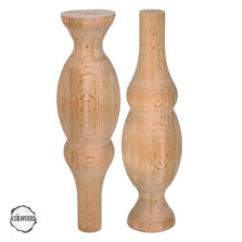 CNC Torna Ayak Doğal Ahşap Mobilya Ayağı