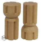 CNC Torna Ayak Doğal Ahşap Mobilya Ayağı (AWC.135.8.15)