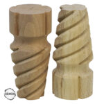 CNC Torna Ayak Doğal Ahşap Mobilya Ayağı (AWC.138.8.15)