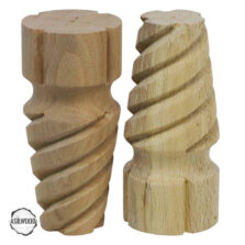 CNC Torna Ayak Doğal Ahşap Mobilya Ayağı (AWC.138.8.15)