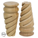 CNC Torna Ayak Doğal Ahşap Mobilya Ayağı (AWC.139.8.15)