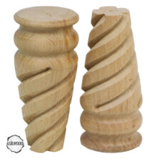 CNC Torna Ayak Doğal Ahşap Mobilya Ayağı (AWC.139.8.15)