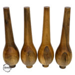 Armut Biçimli 72 cm Ahşap Masa Ayağı