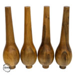 Armut Biçimli 72 cm Ahşap Masa Ayağı