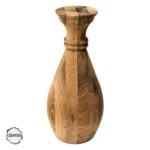 Vazo Biçimli 72 cm Ahşap Sehpa Ayağı