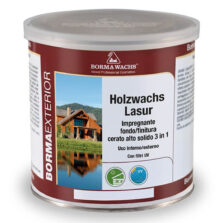 Borma Wachs Holzwachs Lasur 3in1 Solvent Bazlı Ahşap Verniği