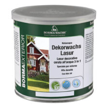 Borma Wachs Naturaqua Dekorwachs Lasur 3in1 Su ve Wax Bazlı Ahşap Boyası