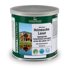 Borma Wachs Naturaqua Holzwachs Lasur 3in1 Wax ve Su Bazlı Yarı Örtücü Ahşap Boyası